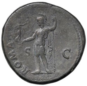 Roman coins Empire - Vespasian (69-79) Sestertius - Laureate head at d....