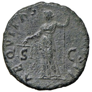 Roman coins Empire - Vespasiano (69-79) Asse - Testa laureata a d. - R/...