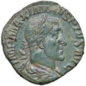 Roman coins Empire - Maximinus (235-238) Sestertius - Laureate bust to d...