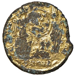 Roman coins Empire - Costanzo II (337-361) Solido falso d'epoca (Antioc...