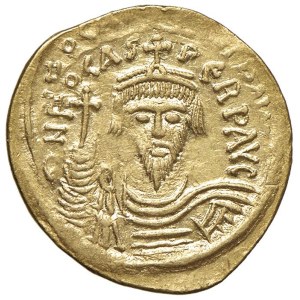 Byzantine coins - MONETE BIZANTINE Focas (602-610) Solido (Constanti...