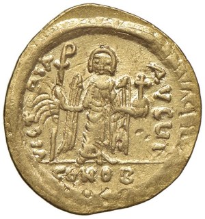 Byzantine coins - BIZANTINE COINS Focas (602-610) Solid (Constanti...