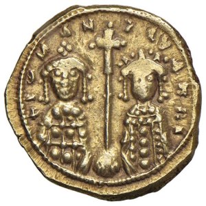 Byzantine coins - Romano IV (1068-1071) Tetarteron Nomisma - Busto d...