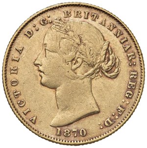 Foreign coins - AUSTRALIA Victoria (1837-1901) 1870 sterling - Fr....