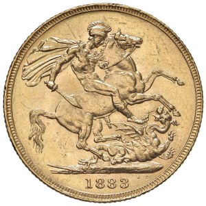 Foreign coins - AUSTRALIA Victoria (1837-1901) 1883 M sterling - F...