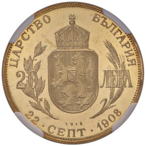 Foreign coins - BULGARIA Ferdinando I (1887-1918) 20 Leva Riconio ...