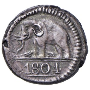 Foreign coins - CEYLON Giorgio III (1760-1820) 48 Stivers 1804 - K...