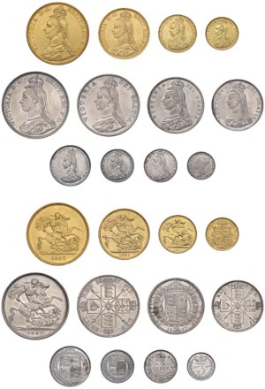 Foreign coins - ENGLAND Victory (1837-1901) Issue of June...