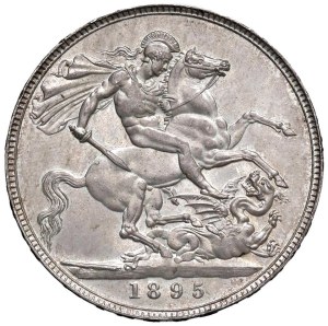 Foreign coins - ENGLAND Victory (1837-1901) Crown 1895 - KM ...