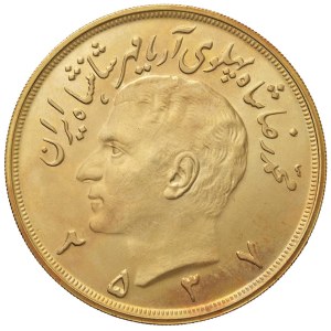 Foreign coins - IRAN Mohammad Reza (1941-1979) 10 Pahlavi 2537 (19...