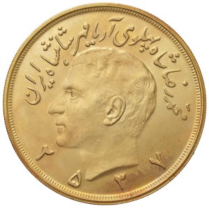 Foreign coins - IRAN Mohammad Reza (1941-1979) 10 Pahlavi 2537 (19...