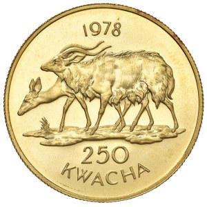 Foreign coins - MALAWI 250 Kwacha 1978 - AU (g 33,43 - tit. 967,50...