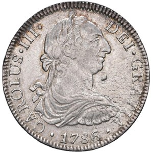 Foreign coins - MESSICO Carlo III (1759-1788) 8 Reales 1786 FM - K...