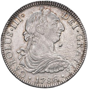Foreign coins - MEXICO Charles III (1759-1788) 8 Reales 1786 FM - K...