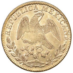 Foreign coins - MESSICO Repubblica - 8 Escudos 1853 Go - Fr. 72 AU...