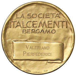 Medals - Award medal of the Italcementi Company - Opus: ...