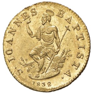 Italian coins - FIRENZE Leopoldo II (1824-1859) Zecchino 1732 - MI...