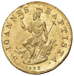 Italian coins - FLORENCE Leopold II (1824-1859) Zecchino 1732 - MI...