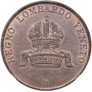 Italian coins - MILANO Francesco Giuseppe (1848-1866) 10 Centesimi...
