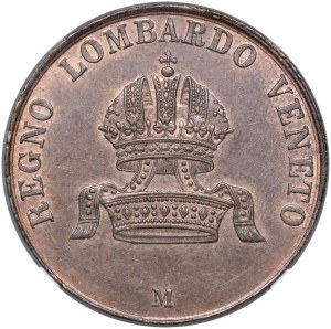 Italian coins - MILAN Francis Joseph (1848-1866) 10 cents...