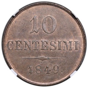 Italian coins - MILAN Francis Joseph (1848-1866) 10 cents...