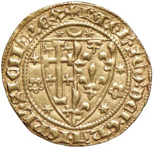 Italian coins - NAPLES Charles II (1285-1309) Golden Salute - MIR 22 ...