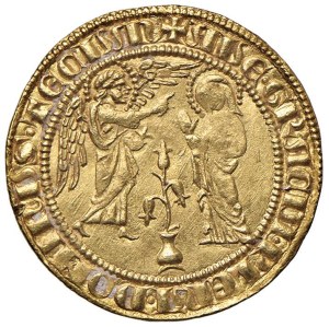 Italian coins - NAPLES Charles II (1285-1309) Golden Salute - MIR 22 ...