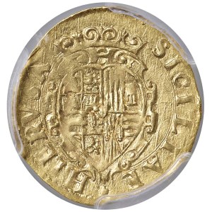 Italian coins - NAPOLI Filippo IV (1621-1665) Scudo d'oro 1626 sig...
