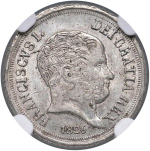 Italian coins - NAPLES Francis I (1825-1830) Carlino 1826 - Magl...