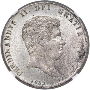 Italian coins - NAPLES Ferdinand II (1830-1859) Half plate 183...