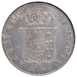Italian coins - NAPLES Ferdinand II (1830-1859) Half plate 185...