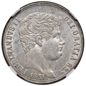 Italian coins - NAPOLI Ferdinando II (1830-1859) Tarì 1831 - Magli...