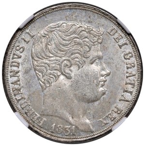 Italian coins - NAPLES Ferdinand II (1830-1859) Tarì 1831 - Magli...