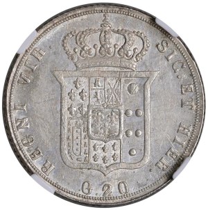 Italian coins - NAPLES Ferdinand II (1830-1859) Tarì 1831 - Magli...