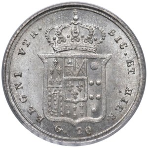 Italian coins - NAPOLI Ferdinand II (1830-1859) Tarì 1856 - Magli...