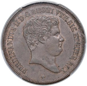 Italian coins - NAPLES Ferdinand II (1830-1859) 5 Tornesi 1839 - ...