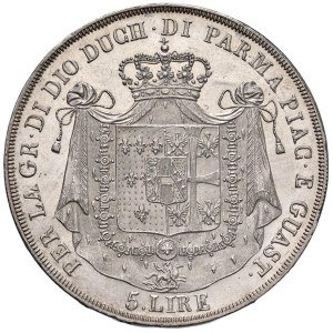Italian coins - PARMA Maria Luigia (1815-1847) 5 Lire 1815 - Gig. ...
