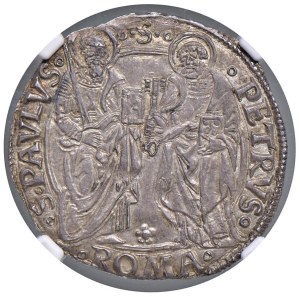 Papal coins - Alexander VI (1492-1503) Grosso - Munt. 16 AG In ...