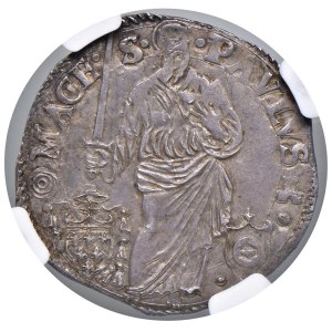 Papal coins - Paolo III (1534-1549) Macerata - Giulio - Munt. 14...