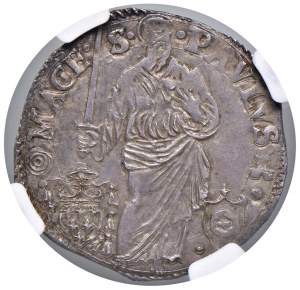 Papal coins - Paul III (1534-1549) Macerata - Giulio - Munt. 14...