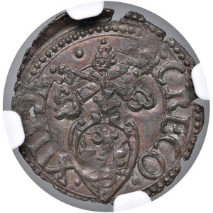 Papal coins - Gregorio XIII (1572-1585) Fano - Quattrino - Berma...