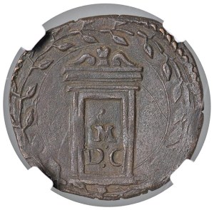 Papal coins - Clement VIII (1592-1605) Quattrino 1600 Anno Sant...