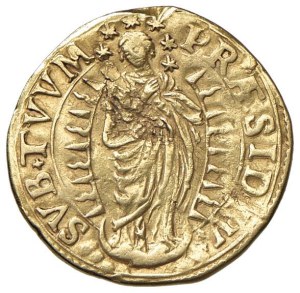 Papal coins - Gregory XV (1621-1623) Golden shield An. II - Munt....