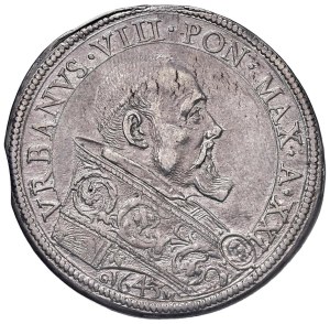 Papal coins - Urban VIII (1623-1644) Plate 1643 An. XXI - Mun...