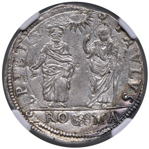 Papal coins - Urban VIII (1623-1644) Testone A. VIII - Munt. 66...