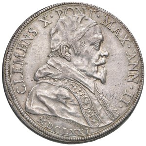 Papal coins - Clement X (1670-1676) Plate 1671 A. II - Munt. ...