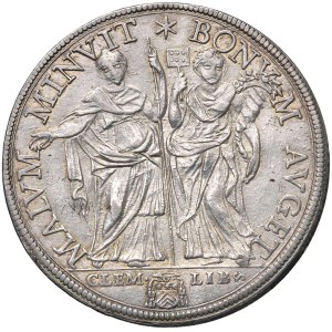 Papal coins - Clemente X (1670-1676) Piastra 1671 A. II - Munt. ...