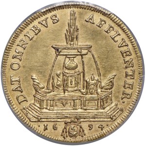 Papal coins - Innocenzo XII (1691-1700) Quadrupla 1694 A. IIII -...