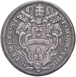 Papal coins - Clement XI (1700-1721) Plate A. XIII - Munt. 38...