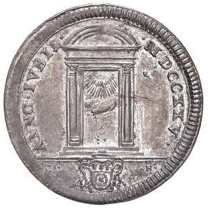 Papal coins - Benedetto XIII (1724-1730) Giulio 1725 A. I Porta ...
